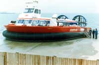 Hovertravel AP1-88 hovercraft at Ryde