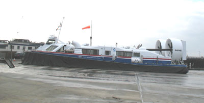 BHT 130 hovercraft Port side 