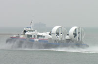 BHT130 hovercraft on trial