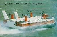 SRN4 hovercraft at sea