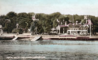 Royal Yacht Squadron 
from the sea