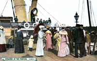 Ryde/Southsea Steamer at Cowes Pontoon