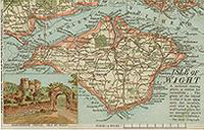 Isle of Wight map