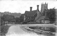 Priory Farmhouse and pond