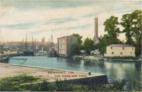 Newport Town and River