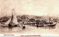 Ryde from the sea  1856