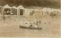 Bathing tents in Seagrove bay
