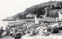 Ventnor the beach