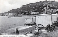 Ventnor the beach