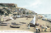 Ventnor beach looking east