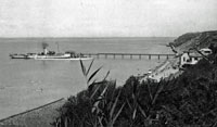 Steamer at Totland Bay Pier