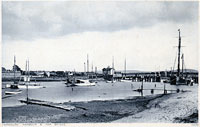 Yarmouth harbour and bridge