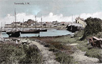 Yarmouth outer harbour and bridge